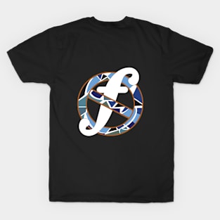 "Not My Forte" Blue Camo version T-Shirt